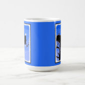 Bald Eagle im Winter - Original Wildlife Art Kaffeetasse (Mittel)
