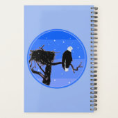 Bald Eagle im Winter - Original Wildlife Art Planer (Rückseite)