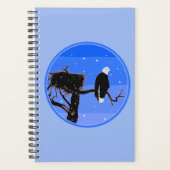 Bald Eagle im Winter - Original Wildlife Art Planer (Vorderseite)