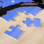 Bald Eagle im Winter - Original Wildlife Art Puzzle (Seite)