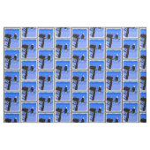 Bald Eagle im Winter - Original Wildlife Art Stoff (Fat Quarter (45,7 x 55,9 cm))