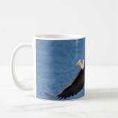 Bald eagle in flight kaffeetasse (Links)