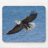 Bald eagle in flight mousepad (Vorne)