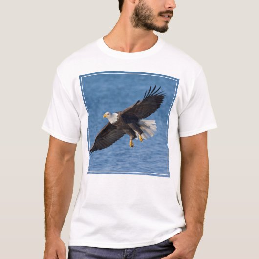 Bald eagle in flight T-Shirt (Vorderseite)