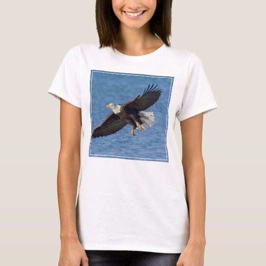 Bald eagle in flight T-Shirt (Vorderseite)