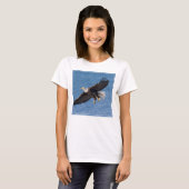 Bald eagle in flight T-Shirt (Vorne ganz)