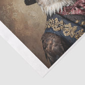 Bald Eagle in Viktorianischem Kleid Seidenpapier (Ausschnitt)