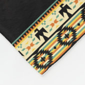 Bald Eagle Indianerstolz Soft Fleecedecke (Ecke)