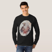 Bald Eagle Japanese Cherry Blossom Sakura Wildlife T-Shirt (Vorne ganz)