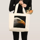 Bald Eagle jtcnm Jumbo Stoffbeutel (Vorderseite (Produkt))
