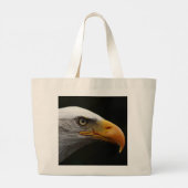 Bald Eagle jtcnm Jumbo Stoffbeutel (Rückseite)