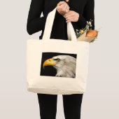 Bald Eagle Jumbo Stoffbeutel (Vorderseite (Produkt))