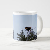 Bald Eagle Jumbo-Tasse (Vorderseite Rechts)