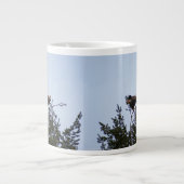 Bald Eagle Jumbo-Tasse (Vorderseite)