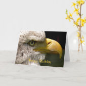 BALD EAGLE KARTE (Gelbe Blume)