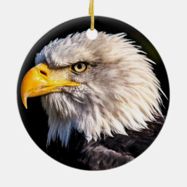 Bald Eagle Keramik Ornament