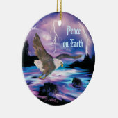 Bald Eagle Keramik Ornament (Rechts)