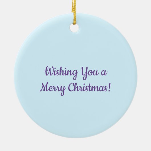 Bald Eagle Keramik Ornament (Hinten)