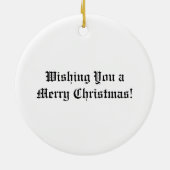 Bald Eagle Keramik Ornament (Hinten)