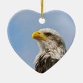 Bald Eagle Keramik Ornament (Vorne)