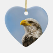 Bald Eagle Keramik Ornament (Hinten)