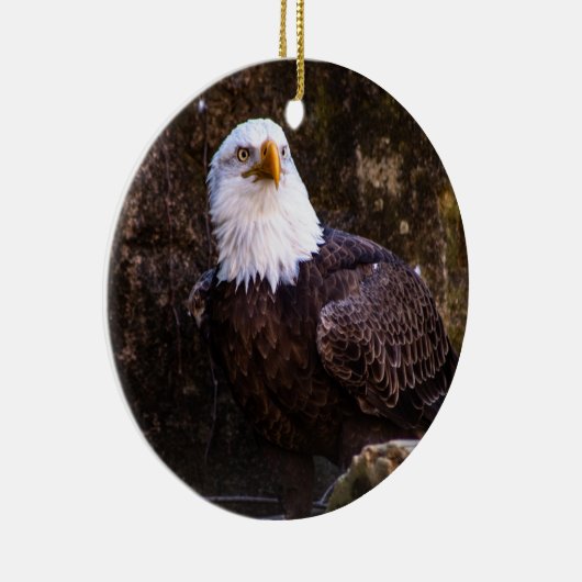Bald Eagle Keramik Ornament (Rechts)