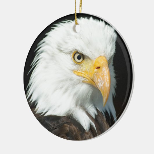 Bald Eagle Keramikornament (Links)