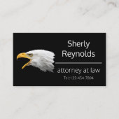 Bald Eagle Klasse anpassbar Visitenkarte (Vorderseite)