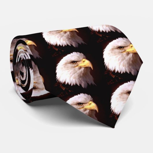 Bald Eagle Krawatte (Gerollt)