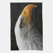 Bald Eagle ktcna Geschirrtuch (Vertikal)
