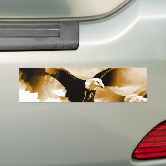 Bald Eagle Landing Autoaufkleber (Auf Auto)