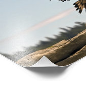 Bald Eagle Landing Fine Art Print Fotodruck (Ecke)