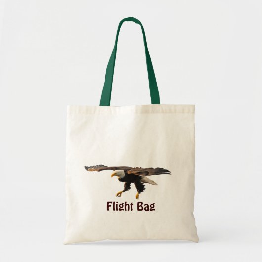 BALD EAGLE Landung Flug Tote Tag Tragetasche (Vorne)