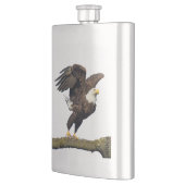 Bald Eagle Leap Flachmann (Links)