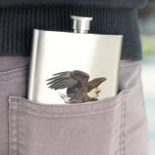 Bald Eagle Leap Flachmann (Beispiel)