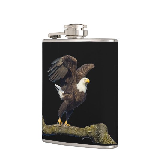 Bald Eagle Leap Flachmann (Links)