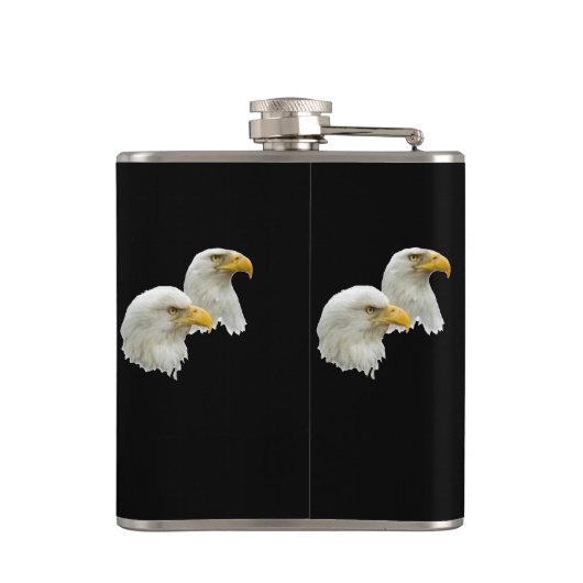 Bald Eagle Leap Flachmann (Rückseite)