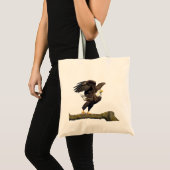 Bald Eagle Leap! Tragetasche (Vorderseite (Produkt))