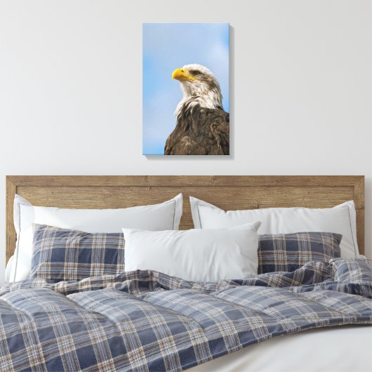 Bald Eagle Leinwanddruck (Insitu (Schlafzimmer))