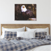 Bald Eagle Leinwanddruck (Insitu (Schlafzimmer))