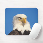 Bald Eagle Look Mousepad (Mit Mouse)