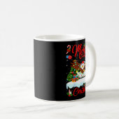 Bald Eagle Lover Xmas Lighting Santa Bald Eagle Ch Kaffeetasse (VorderseiteRechts)