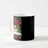 Bald Eagle Lover Xmas Lighting Santa Bald Eagle Ch Kaffeetasse (Vorderseite Links)