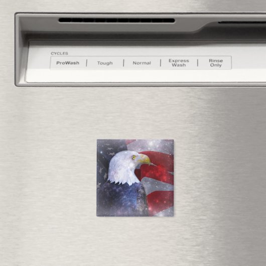 Bald Eagle Magnet (In Situ (Geschirrspüler))