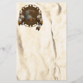Bald Eagle Mandala Native American Stationery Briefpapier (Vorderseite)