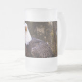 Bald Eagle Mattglas Bierglas (VorderseiteRechts)