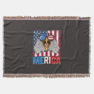 Bald Eagle Merica 4. Juli Decke