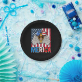 Bald Eagle Merica 4. Juli Pappteller (Party)
