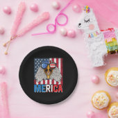 Bald Eagle Merica 4. Juli Pappteller (Party)