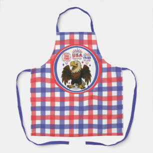 Bald Eagle mit Fireworks- USA 250 Years 1776-2026 Schürze